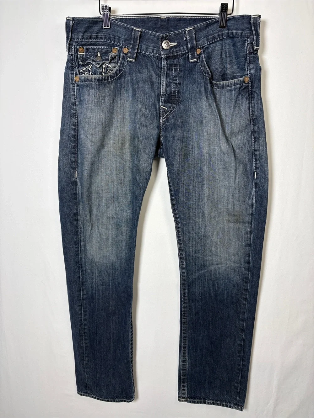 TRUE RELIGION Men's Slim Straight Jeans size 34